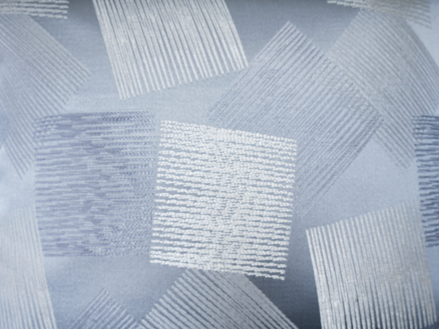 Elegant Silver Geometric Cushion Covers